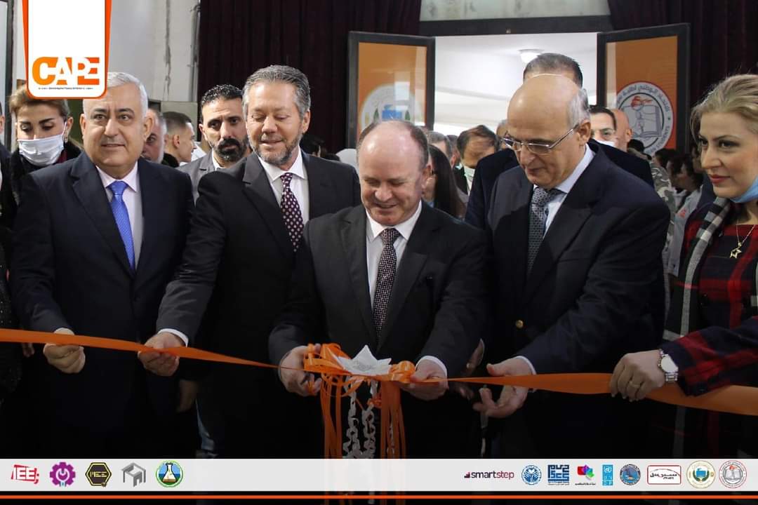 افتتاح معرض المشاريع التطبيقية المركزي الثالث في رحاب جامعة تشرين 