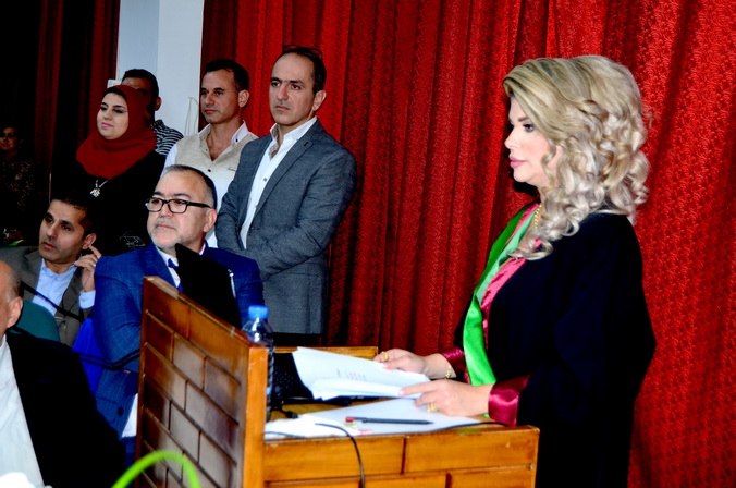 مناقشة رسالة دكتوراه في كلية الاقتصاد 