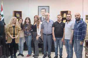 مشاركة كلية الهندسة الزراعية في جامعة تشرين في المؤتمر العلمي الدولي في موسكو للشباب العلماء والمتخصصين بحضور عميد الكلية الأستاذ الدكتور ابراهيم حمدان صقر