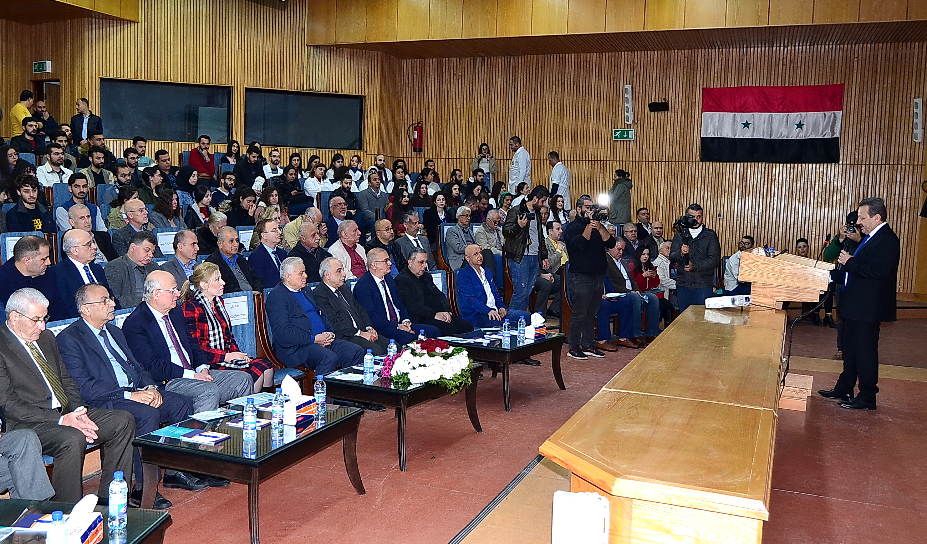 Under the auspices of the Minister of Higher Education and Scientific Research, the opening of the third annual conference of Tishreen University Hospital