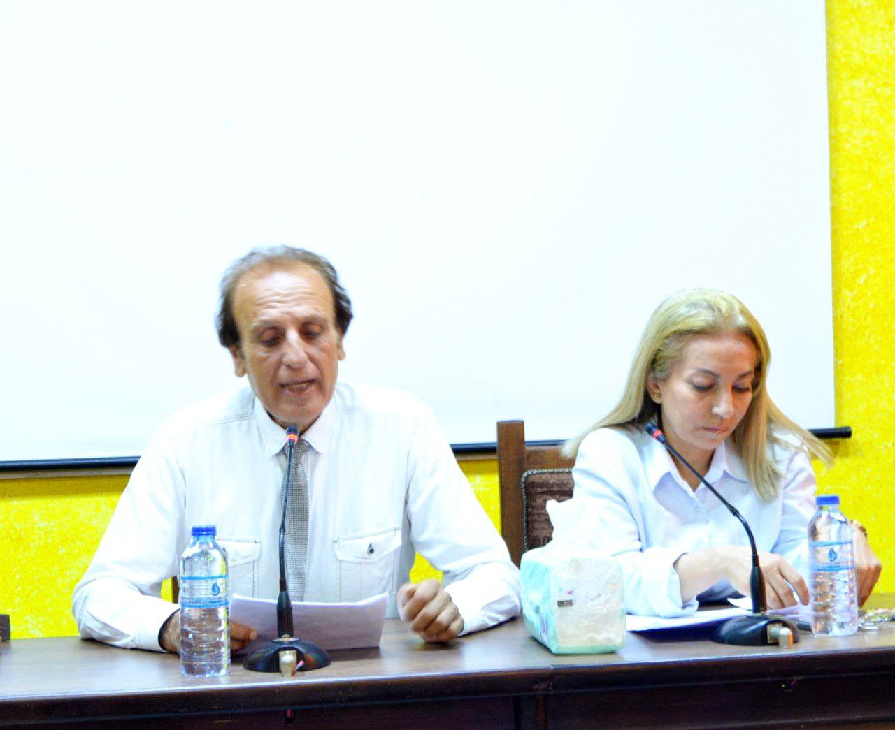 منشور جديدندوة علمية توعوية في كلية الآداب والعلوم الإنسانية بعنوان "مخاطر المخدرات على الشباب "